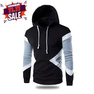 Winter Panel Kangroo Hoodie (Code: ST-1189)