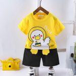 Duck Printed Summer Suit For Kids (Code:ST-6730)