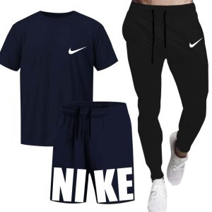 premium Ultimate Nike Combo Navy Track Suit For Men (Code: ST-6822)