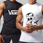 Pack of 2 Vans Sleeveless T-Shirt (Code: ST-6861)