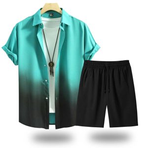 Stitchers Premium Green Shady Summer Suit (Code: ST-6823)
