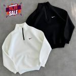 Pack Of 2 Zipper Sweatshirts Black & White (Code: ST-6882)