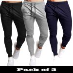 Pack Of 3 fleece Trousers for mens (Code: ST-6897)
