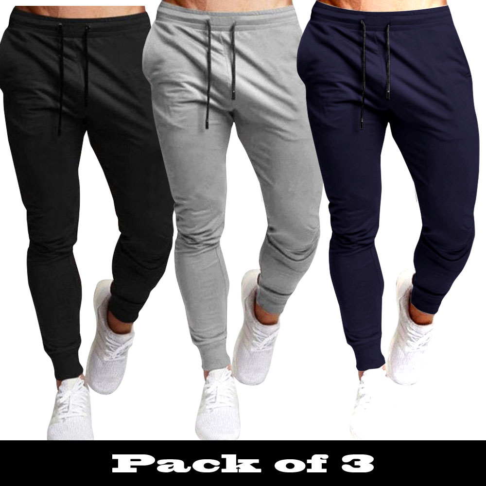 Pack Of 3 fleece Trousers for mens (Code: ST-6897)